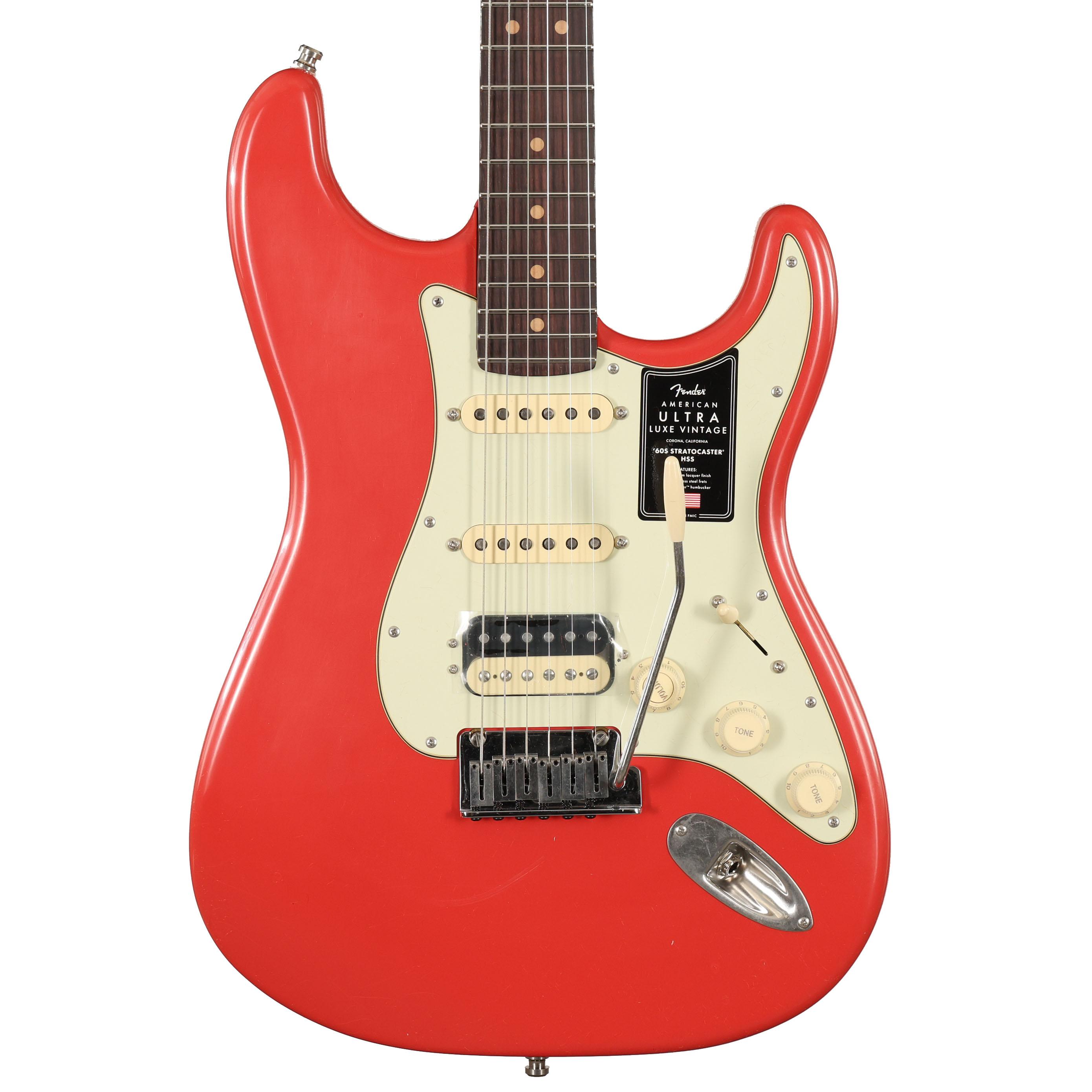 Fender American Ultra Luxe Vintage '60s Stratocaster HSS in Fiesta